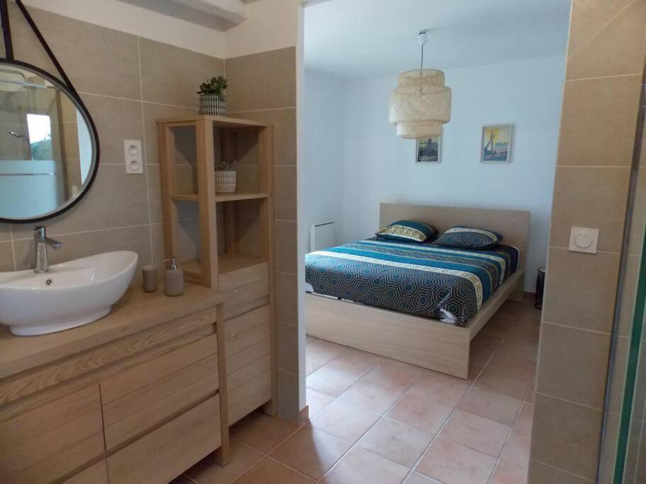 Villa Sampa Le Beausset Bagian luar foto